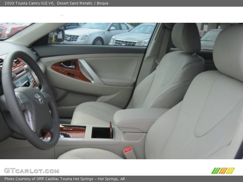 Desert Sand Metallic / Bisque 2009 Toyota Camry XLE V6