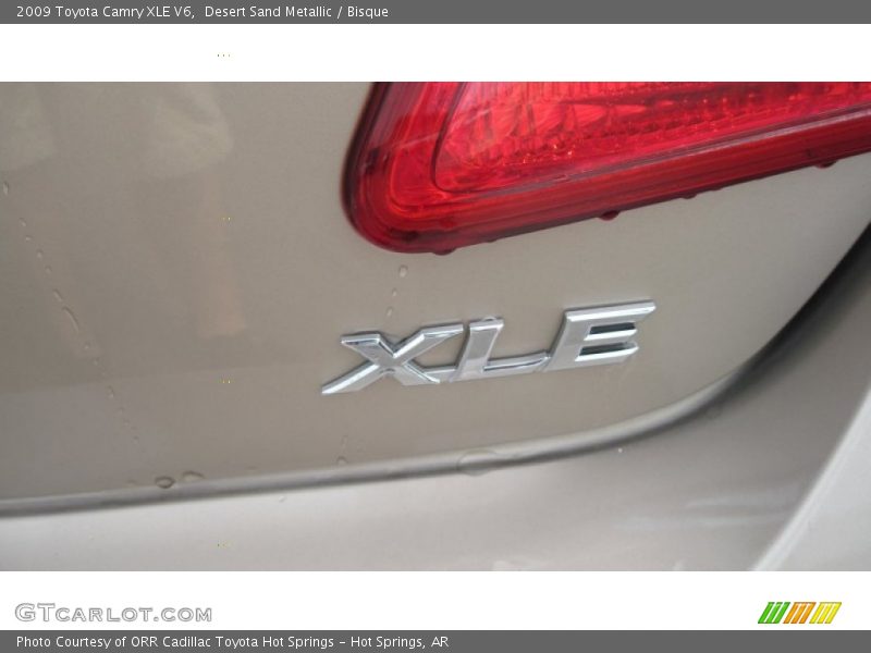 Desert Sand Metallic / Bisque 2009 Toyota Camry XLE V6