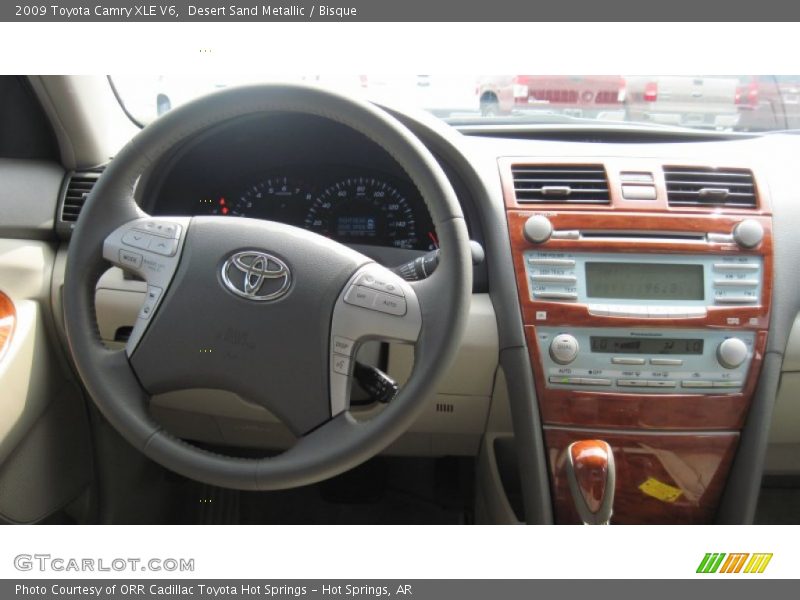 Desert Sand Metallic / Bisque 2009 Toyota Camry XLE V6