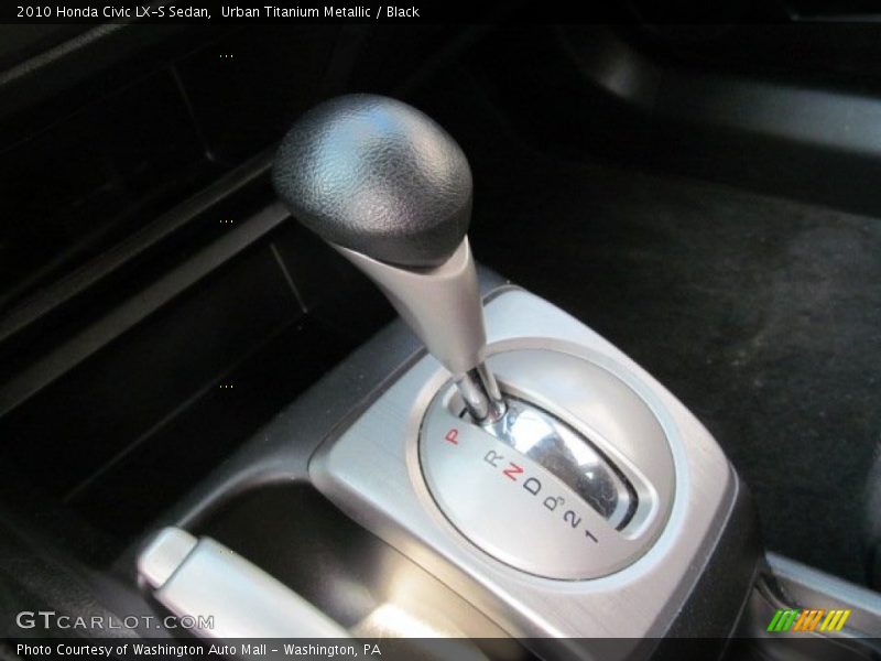 Urban Titanium Metallic / Black 2010 Honda Civic LX-S Sedan
