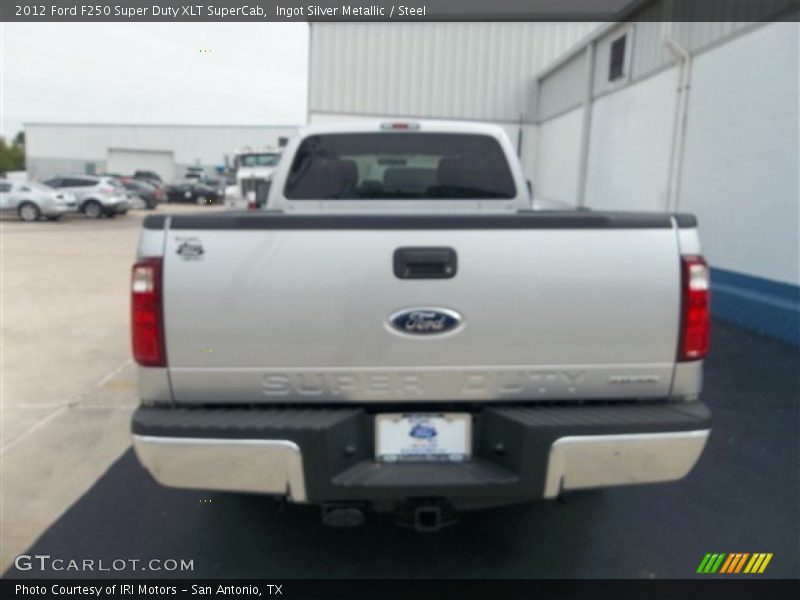 Ingot Silver Metallic / Steel 2012 Ford F250 Super Duty XLT SuperCab