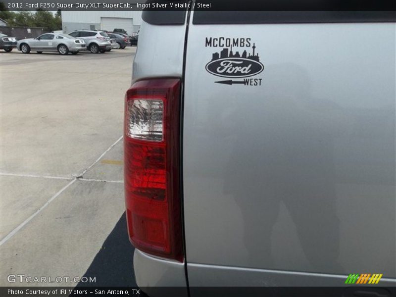Ingot Silver Metallic / Steel 2012 Ford F250 Super Duty XLT SuperCab