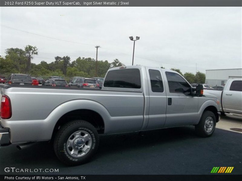 Ingot Silver Metallic / Steel 2012 Ford F250 Super Duty XLT SuperCab