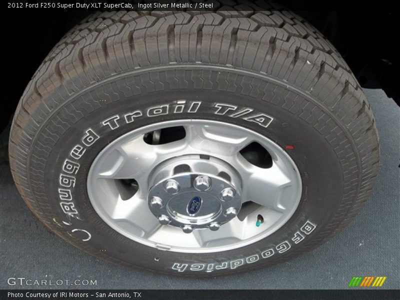 Ingot Silver Metallic / Steel 2012 Ford F250 Super Duty XLT SuperCab