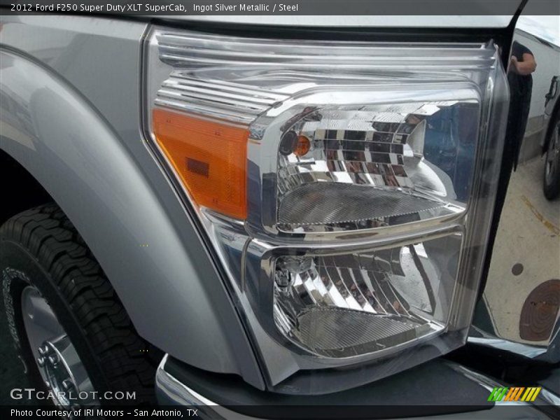 Ingot Silver Metallic / Steel 2012 Ford F250 Super Duty XLT SuperCab
