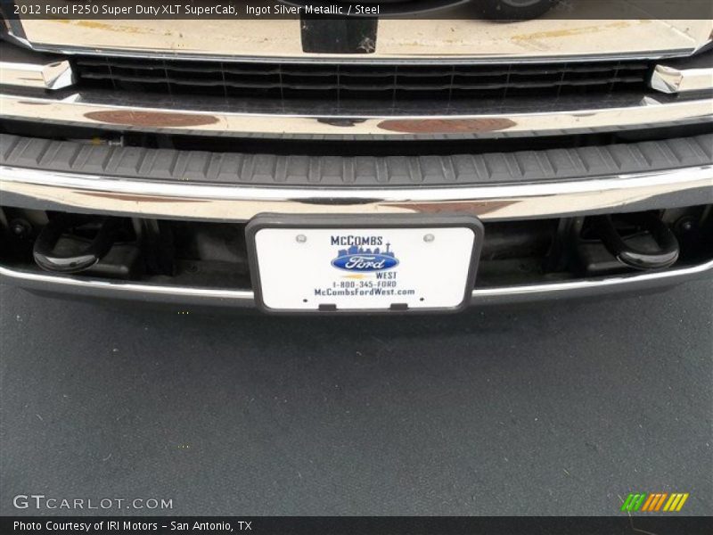 Ingot Silver Metallic / Steel 2012 Ford F250 Super Duty XLT SuperCab
