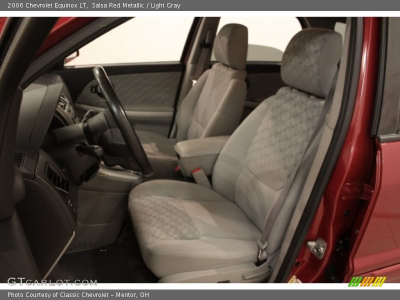Salsa Red Metallic / Light Gray 2006 Chevrolet Equinox LT