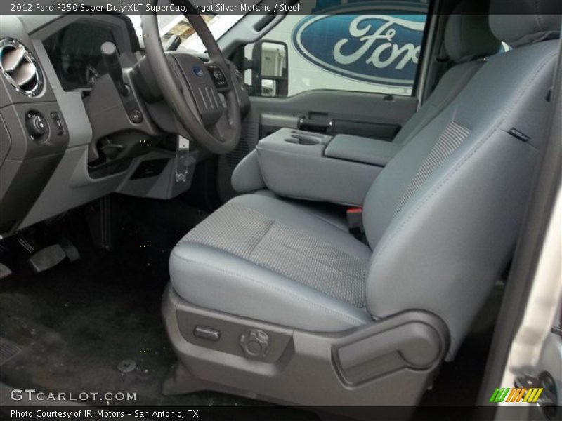 Ingot Silver Metallic / Steel 2012 Ford F250 Super Duty XLT SuperCab