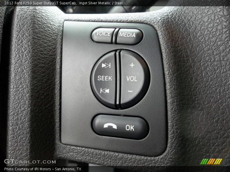 Ingot Silver Metallic / Steel 2012 Ford F250 Super Duty XLT SuperCab