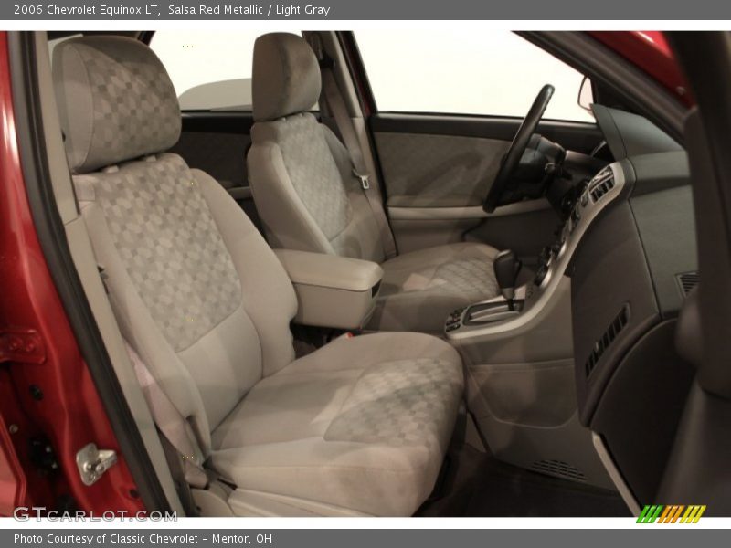 Salsa Red Metallic / Light Gray 2006 Chevrolet Equinox LT