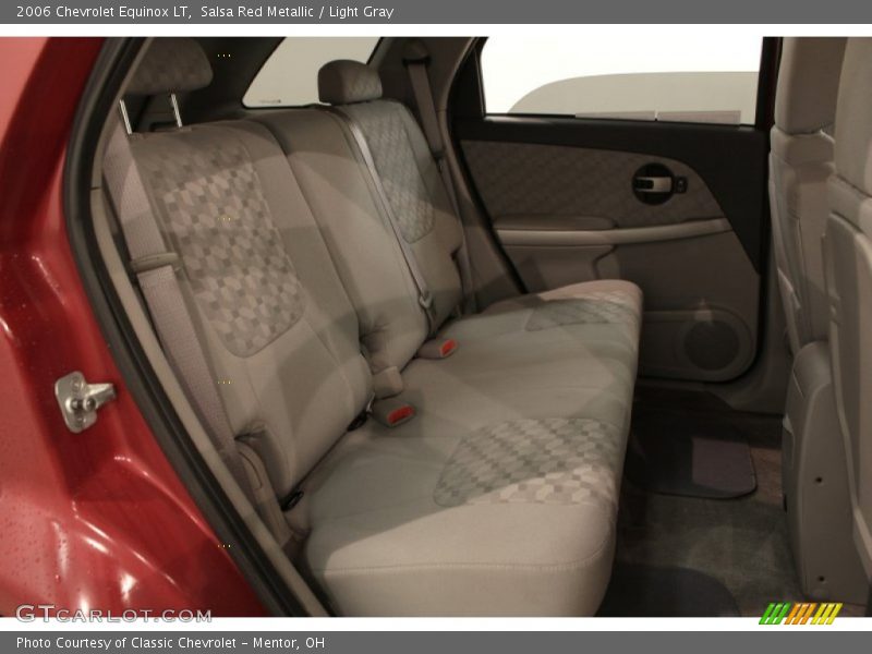 Salsa Red Metallic / Light Gray 2006 Chevrolet Equinox LT