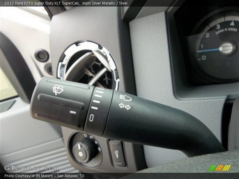 Ingot Silver Metallic / Steel 2012 Ford F250 Super Duty XLT SuperCab