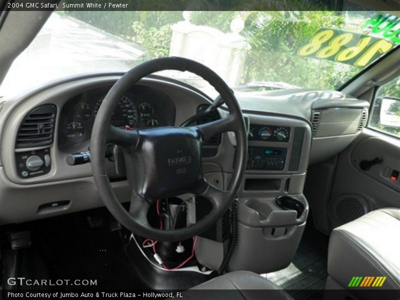 Summit White / Pewter 2004 GMC Safari
