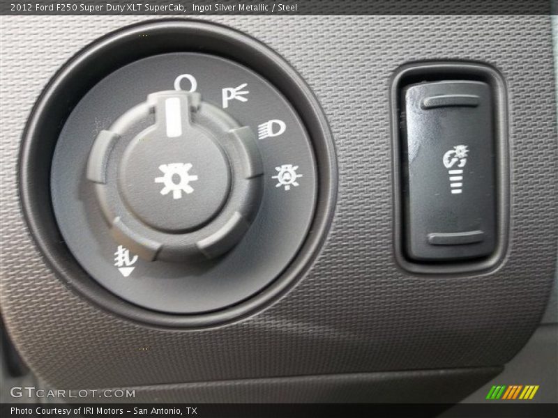 Ingot Silver Metallic / Steel 2012 Ford F250 Super Duty XLT SuperCab