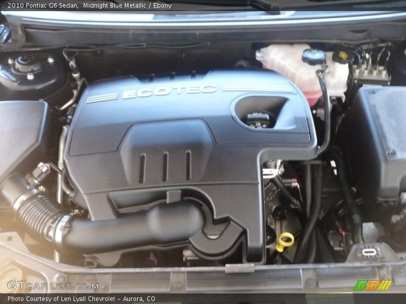  2010 G6 Sedan Engine - 2.4 Liter DOHC 16-Valve VVT 4 Cylinder