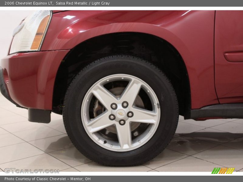 Salsa Red Metallic / Light Gray 2006 Chevrolet Equinox LT
