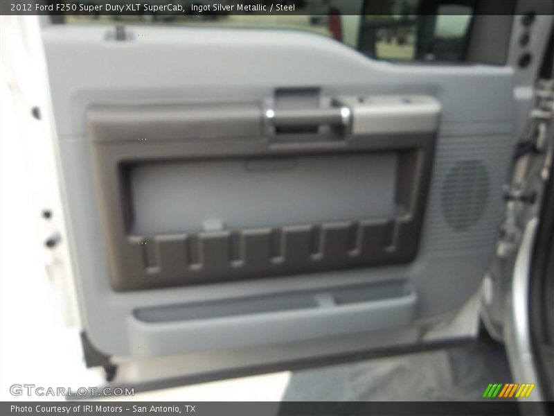 Ingot Silver Metallic / Steel 2012 Ford F250 Super Duty XLT SuperCab