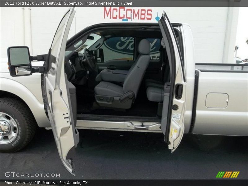 Ingot Silver Metallic / Steel 2012 Ford F250 Super Duty XLT SuperCab