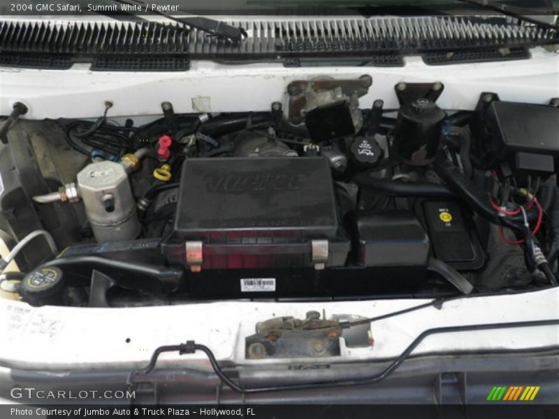 Summit White / Pewter 2004 GMC Safari