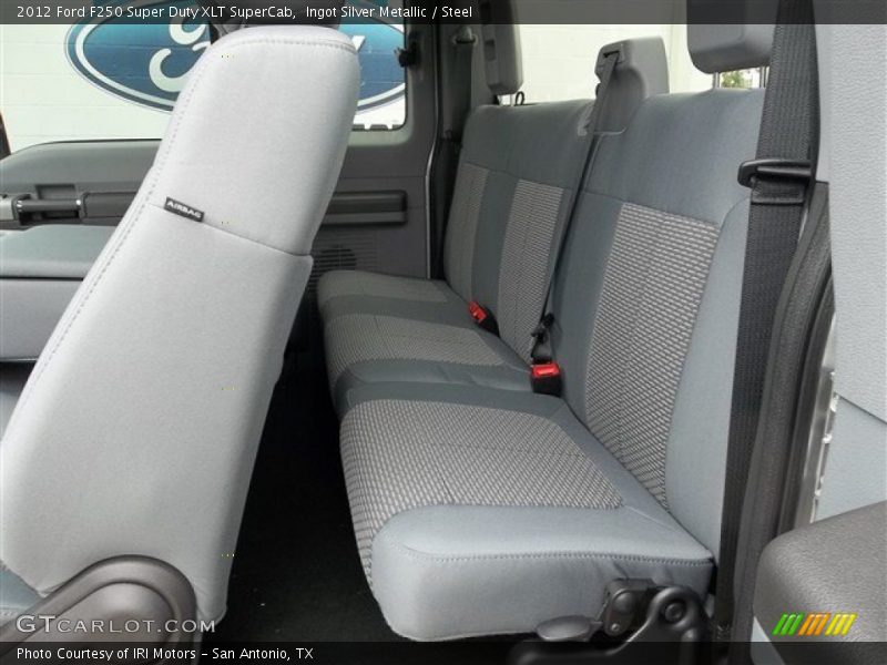 Ingot Silver Metallic / Steel 2012 Ford F250 Super Duty XLT SuperCab
