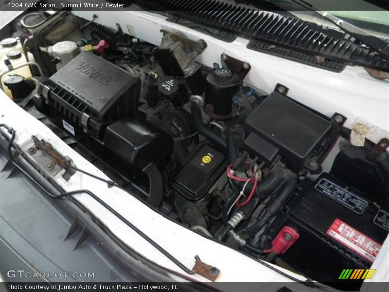 Summit White / Pewter 2004 GMC Safari