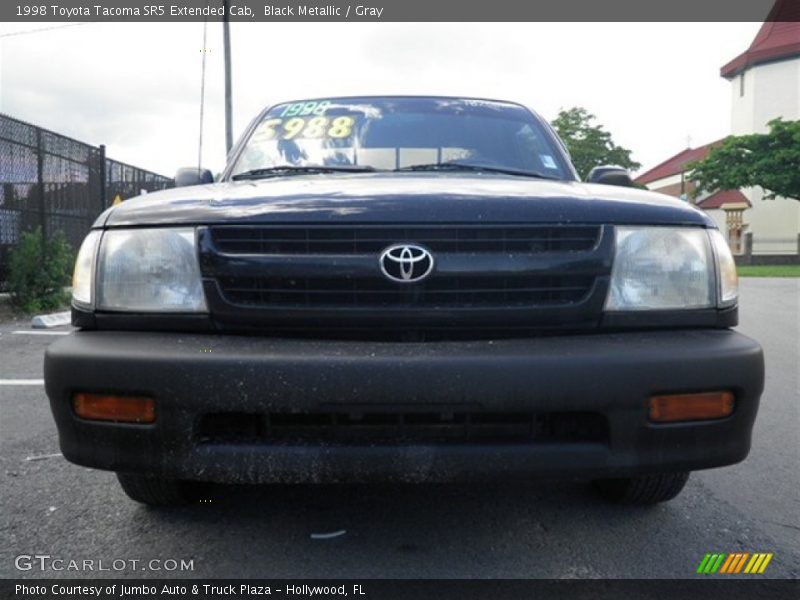 Black Metallic / Gray 1998 Toyota Tacoma SR5 Extended Cab