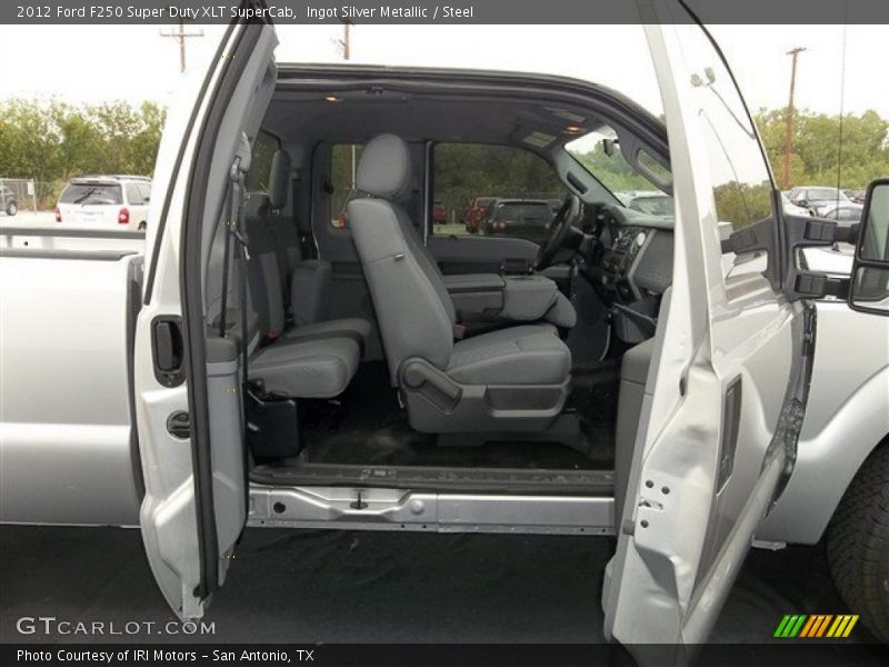 Ingot Silver Metallic / Steel 2012 Ford F250 Super Duty XLT SuperCab