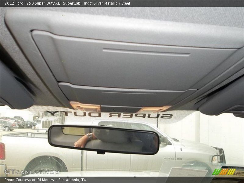 Ingot Silver Metallic / Steel 2012 Ford F250 Super Duty XLT SuperCab