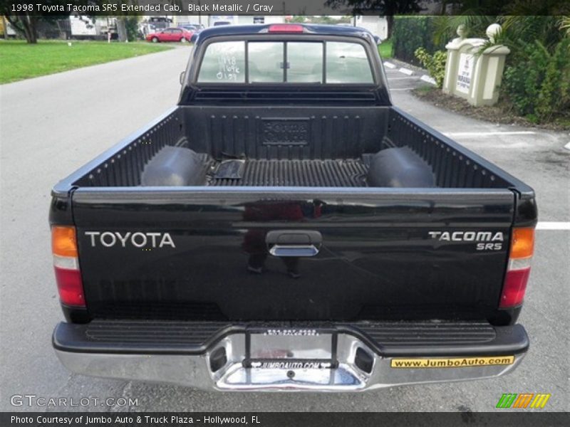 Black Metallic / Gray 1998 Toyota Tacoma SR5 Extended Cab