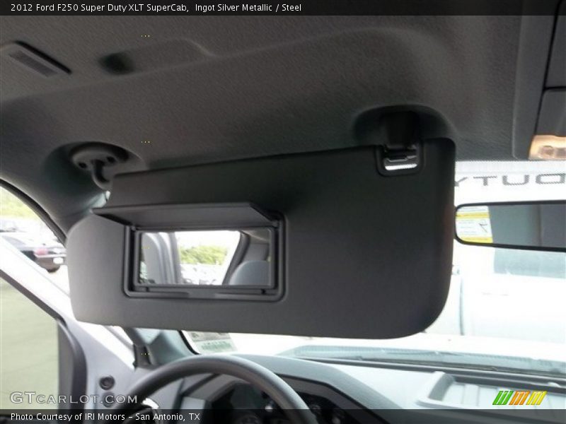 Ingot Silver Metallic / Steel 2012 Ford F250 Super Duty XLT SuperCab