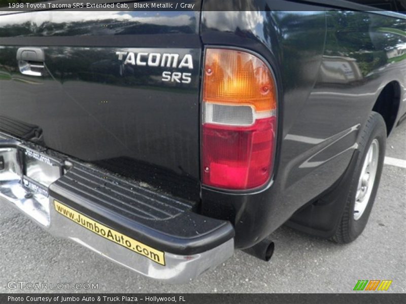 Black Metallic / Gray 1998 Toyota Tacoma SR5 Extended Cab