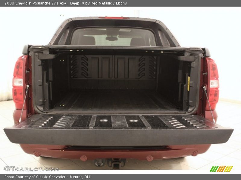 Deep Ruby Red Metallic / Ebony 2008 Chevrolet Avalanche Z71 4x4