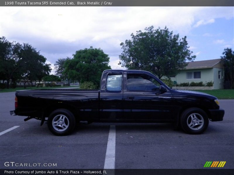 Black Metallic / Gray 1998 Toyota Tacoma SR5 Extended Cab