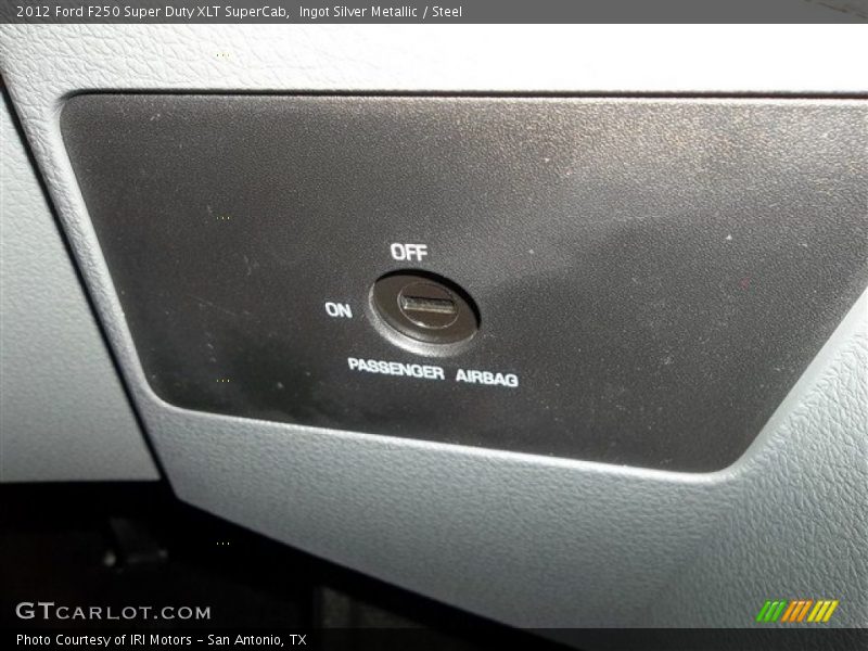 Ingot Silver Metallic / Steel 2012 Ford F250 Super Duty XLT SuperCab