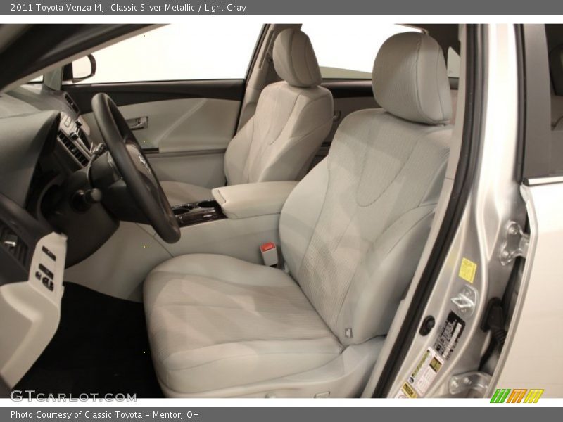 Classic Silver Metallic / Light Gray 2011 Toyota Venza I4