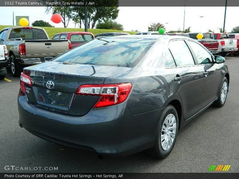 Magnetic Gray Metallic / Ash 2012 Toyota Camry L