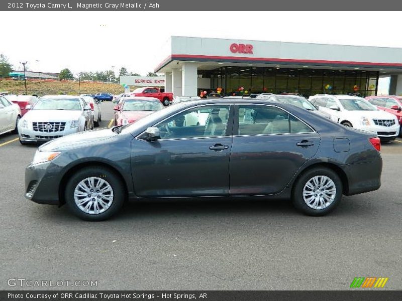 Magnetic Gray Metallic / Ash 2012 Toyota Camry L