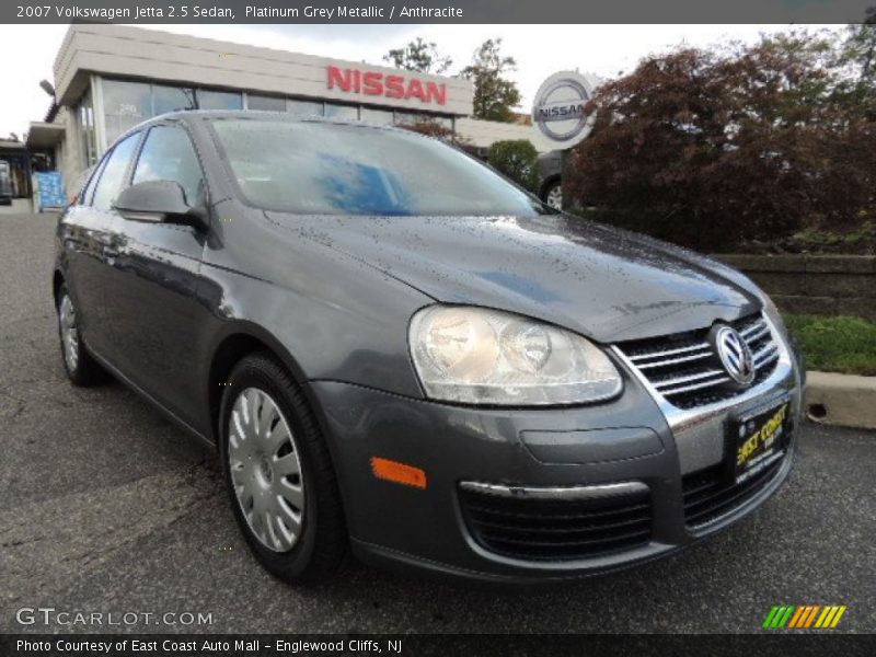 Platinum Grey Metallic / Anthracite 2007 Volkswagen Jetta 2.5 Sedan