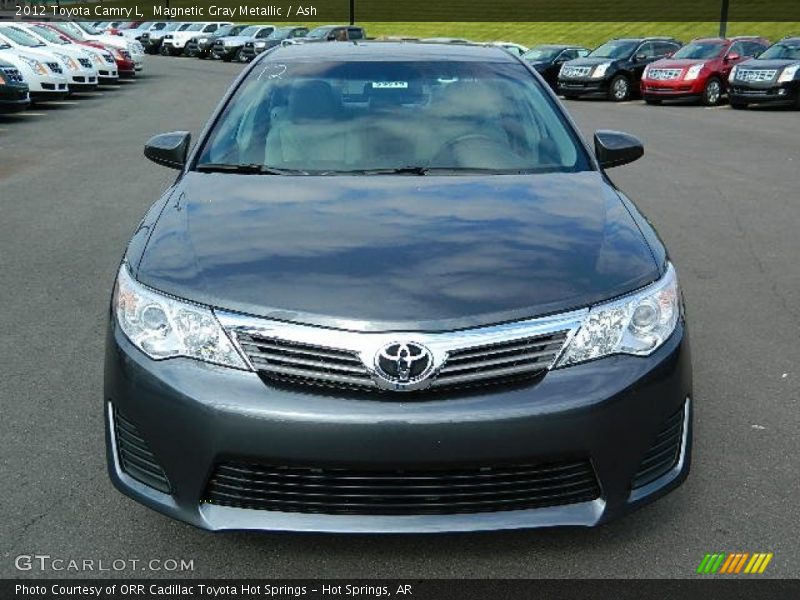 Magnetic Gray Metallic / Ash 2012 Toyota Camry L