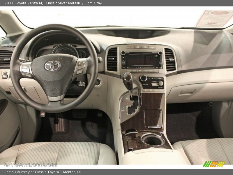 Classic Silver Metallic / Light Gray 2011 Toyota Venza I4