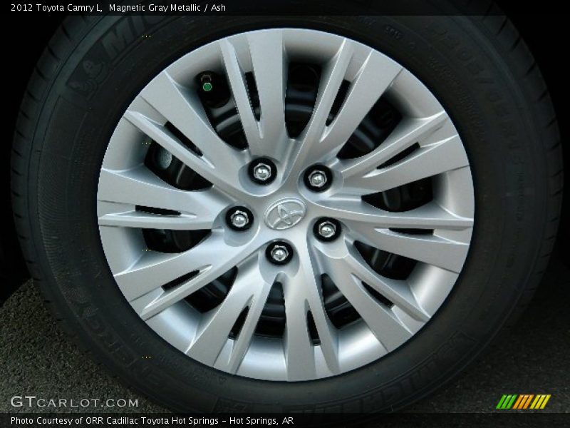 Magnetic Gray Metallic / Ash 2012 Toyota Camry L