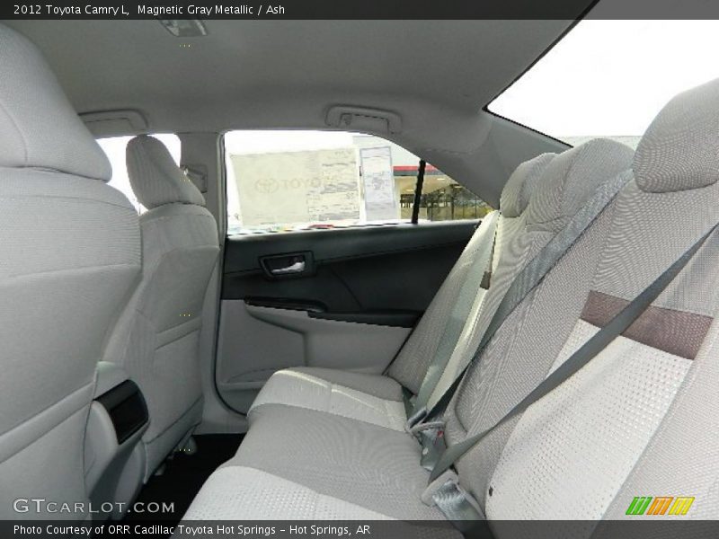 Magnetic Gray Metallic / Ash 2012 Toyota Camry L