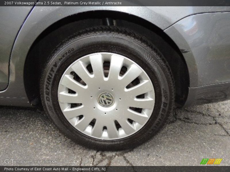 Platinum Grey Metallic / Anthracite 2007 Volkswagen Jetta 2.5 Sedan