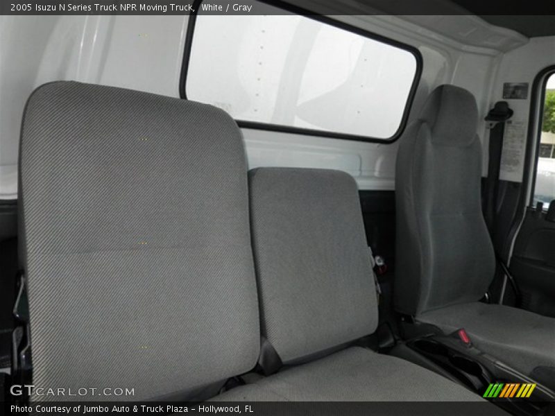 White / Gray 2005 Isuzu N Series Truck NPR Moving Truck