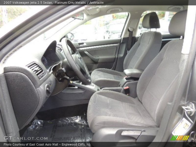 Platinum Grey Metallic / Anthracite 2007 Volkswagen Jetta 2.5 Sedan
