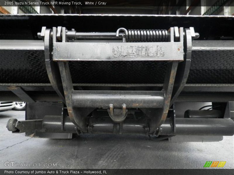 White / Gray 2005 Isuzu N Series Truck NPR Moving Truck