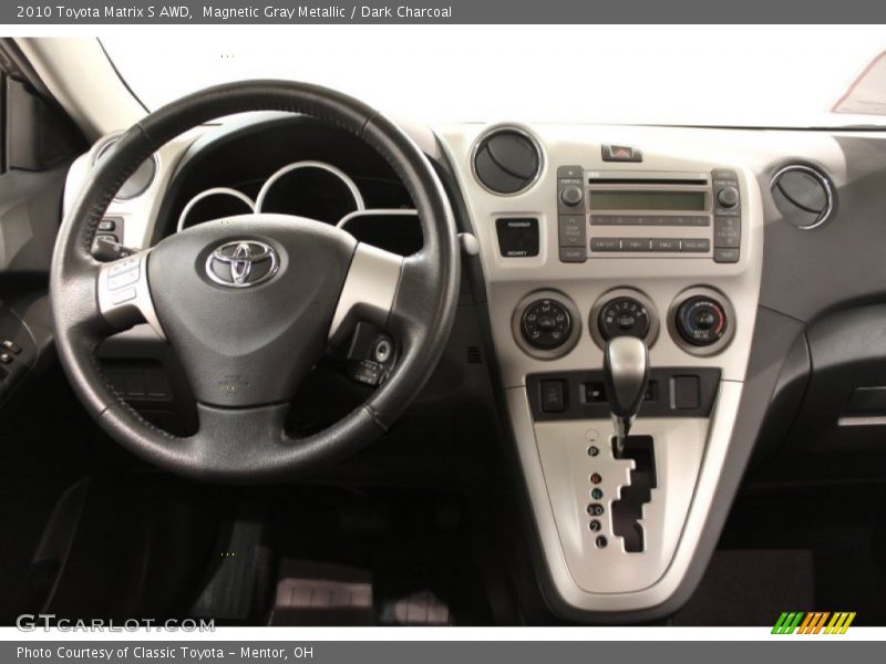 Magnetic Gray Metallic / Dark Charcoal 2010 Toyota Matrix S AWD