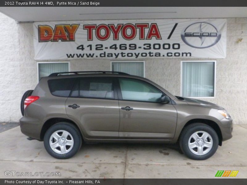 Pyrite Mica / Sand Beige 2012 Toyota RAV4 I4 4WD