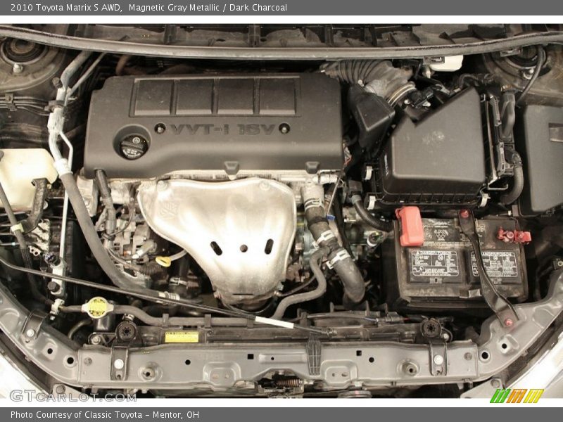 Magnetic Gray Metallic / Dark Charcoal 2010 Toyota Matrix S AWD