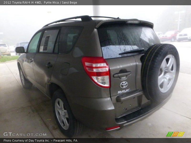 Pyrite Mica / Sand Beige 2012 Toyota RAV4 I4 4WD